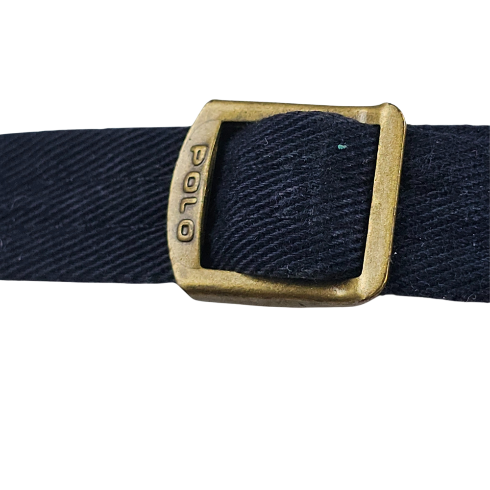 1990s POLO SPORT Varsity “P” Cap – Navy / Gold (OSFA)