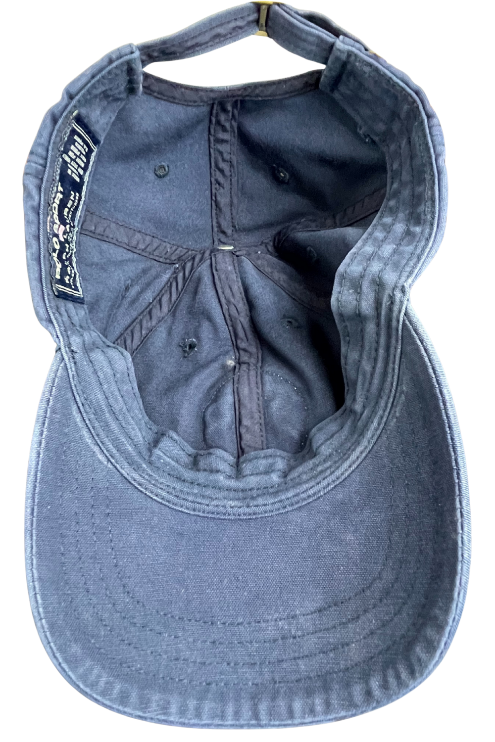 1995 Polo Sport Patch Cap – Navy Strap-Back