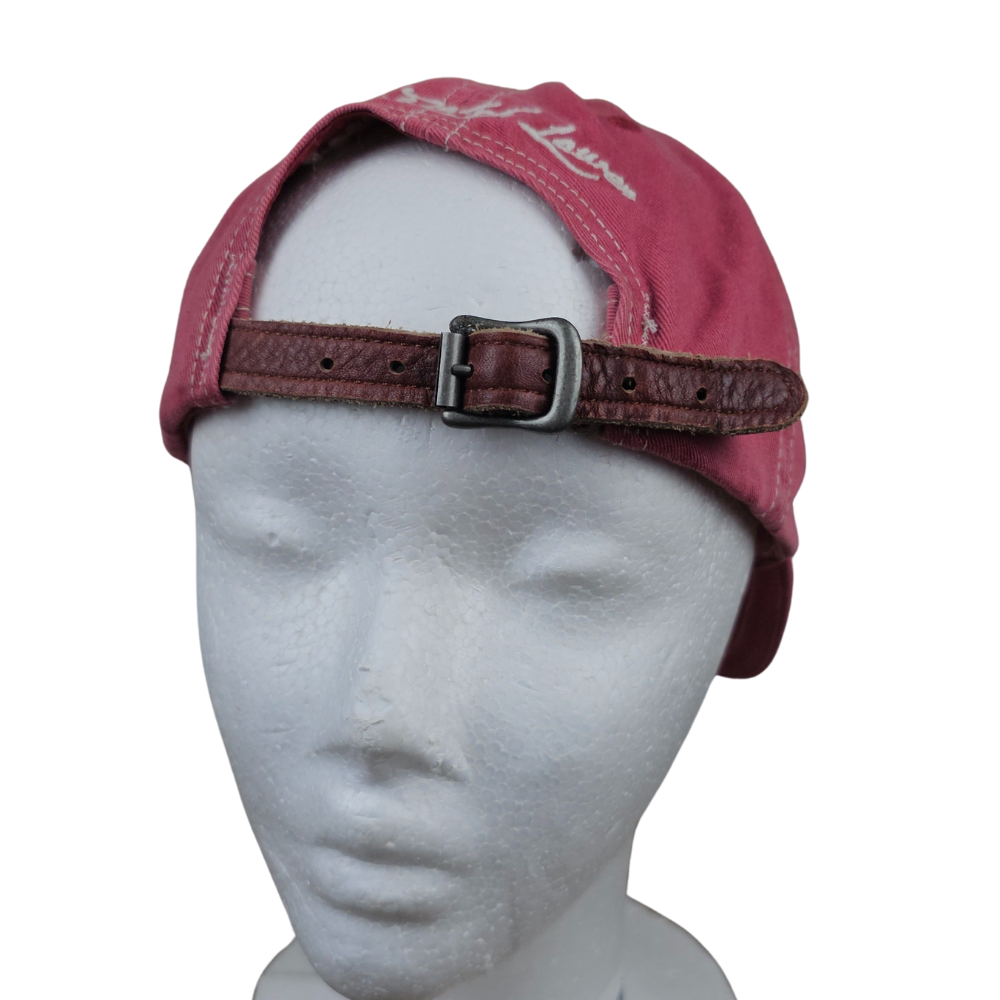 90s Polo RL Chenille-Script Cap – Washed Pink
