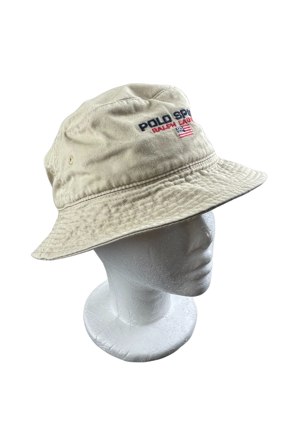 ’95 Polo Sport khaki bucket – Taiwan tag