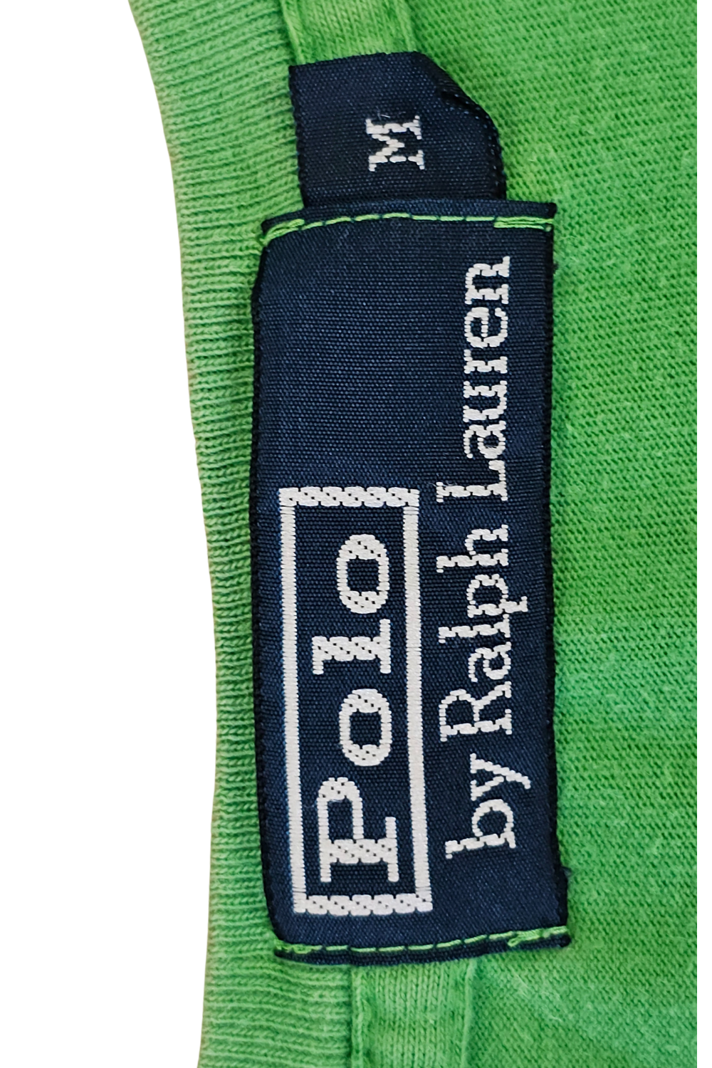 Polo SPORT Vintage Flag Tee – Kelly Green (M, 1990s)