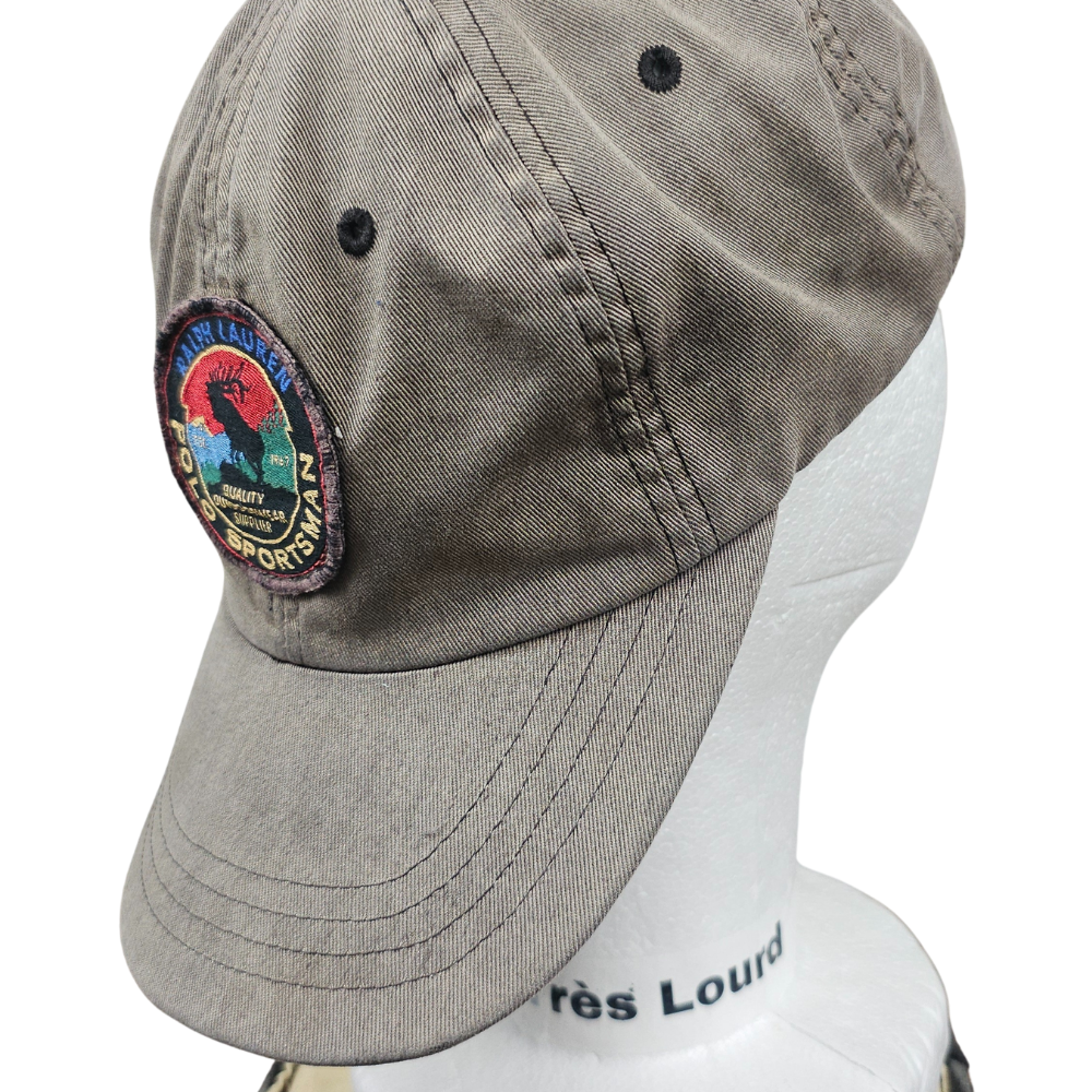 90s Polo Sportsman Elk Patch Cap (RARE)