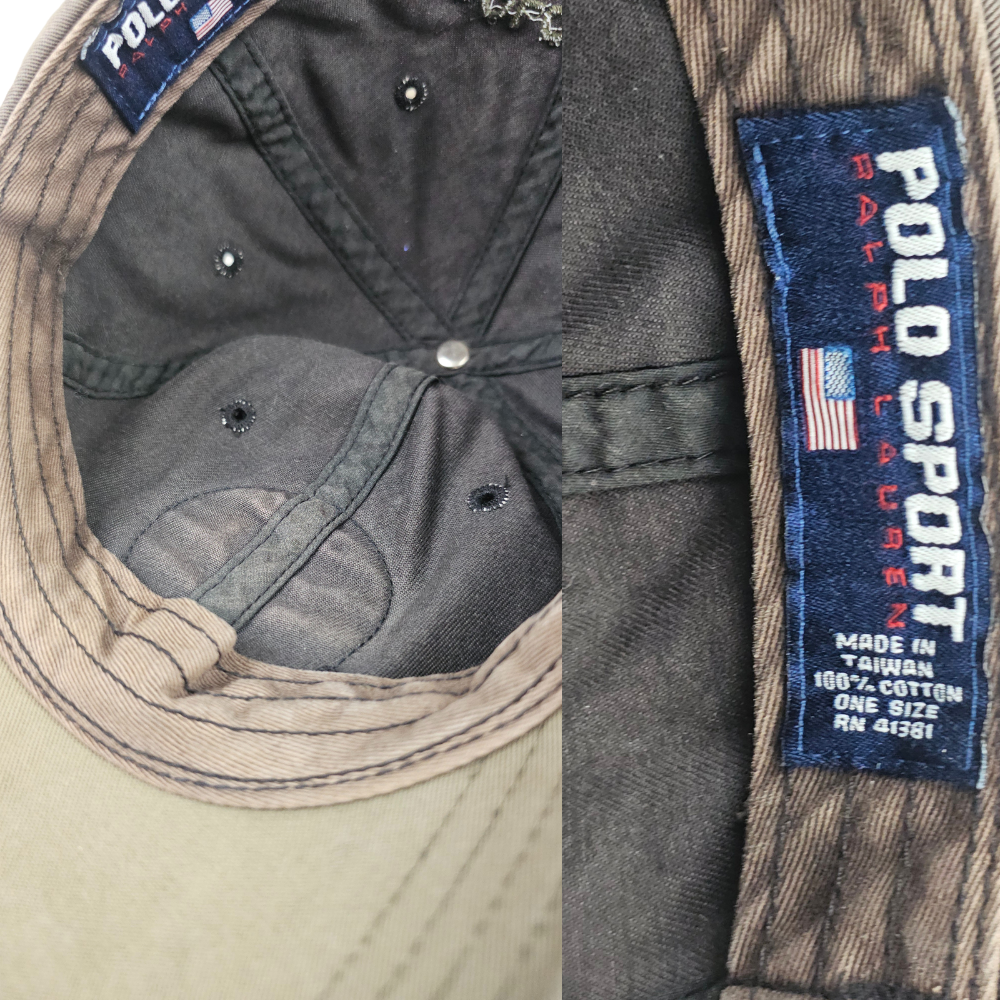90s Polo Sportsman Elk Patch Cap (RARE)