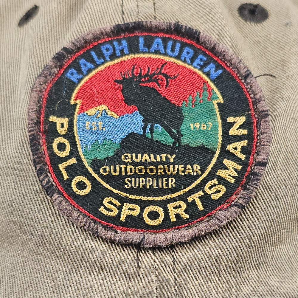 90s Polo Sportsman Elk Patch Cap (RARE)