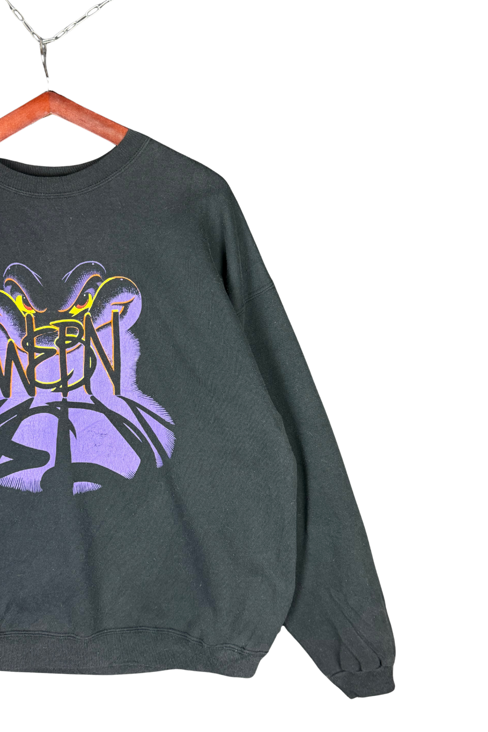 90s WEBN Frog Sweatshirt – Hanes Heavyweight XL