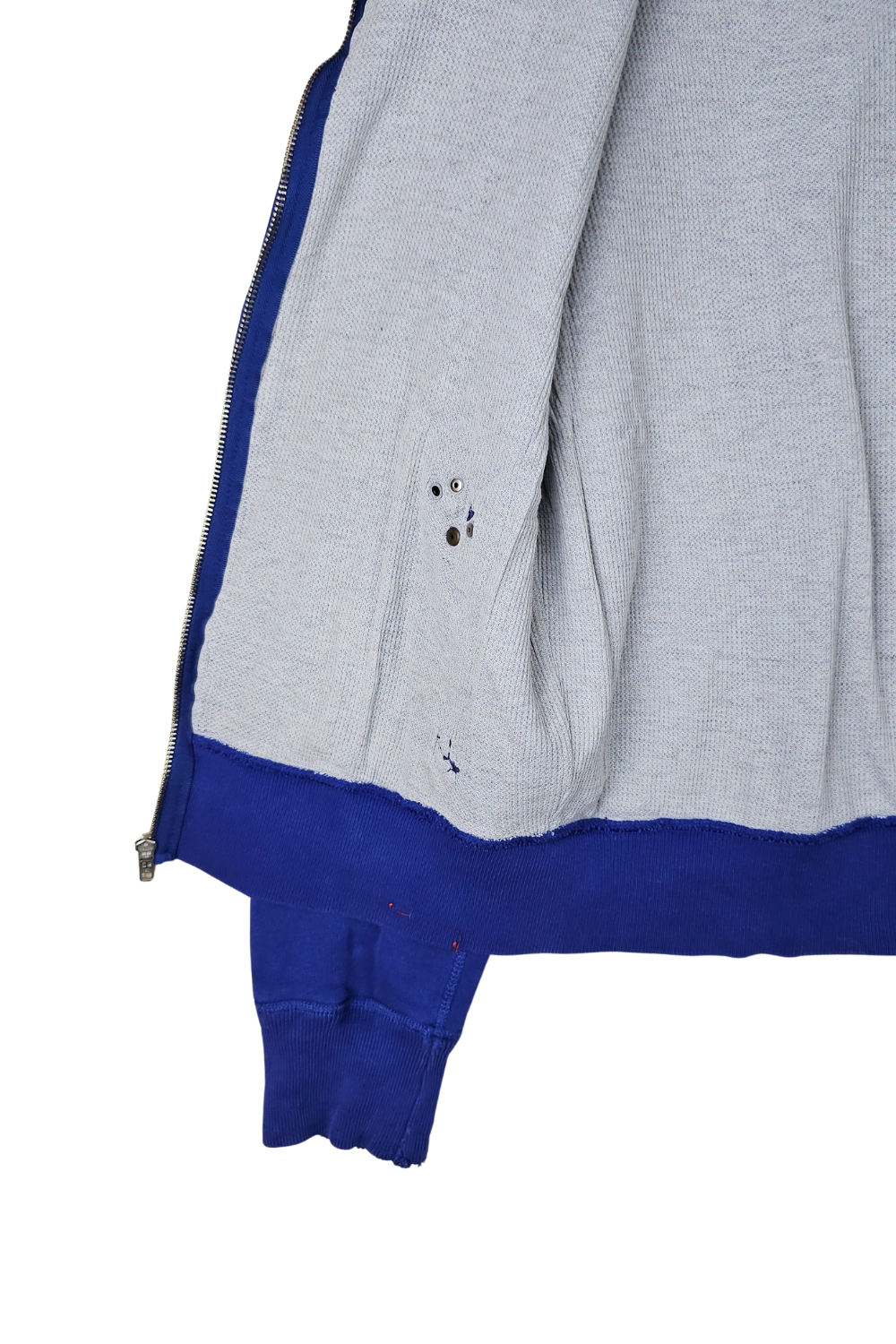 2006 PRL“Big Pony” Thermal-Lined Zip Hoodie - Royal Blue - S