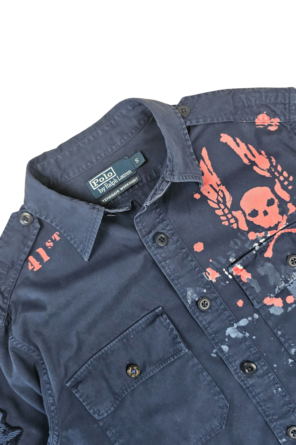 RARE Polo RL “41st Marine” Temagami Workshirt – Small