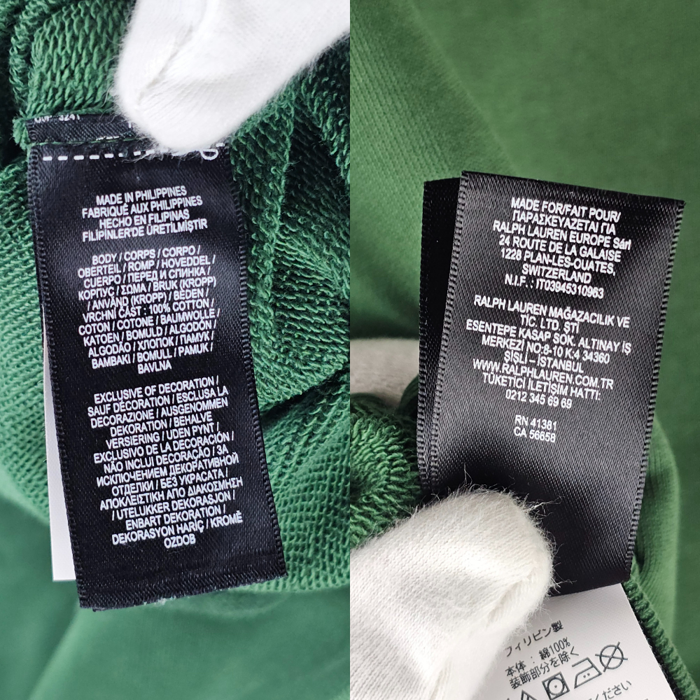 Double RL Ghost Tow Truck Vintage Wash Crewneck Sweat – Sz S