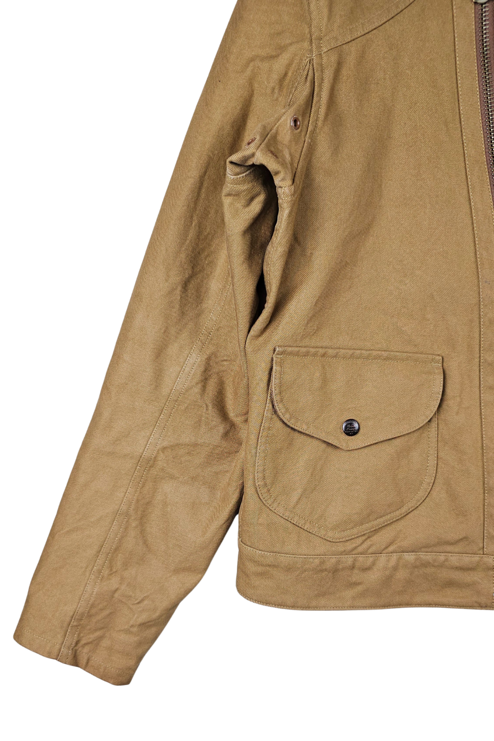 RRL / Double RL Canvas Asym Moto Jacket - late-00s