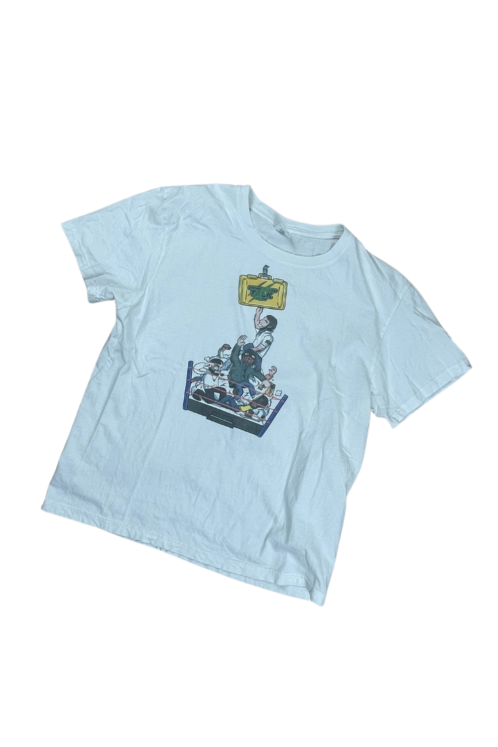 Stone Island TALK “Money In The Bank” Meme Tee – 2010s