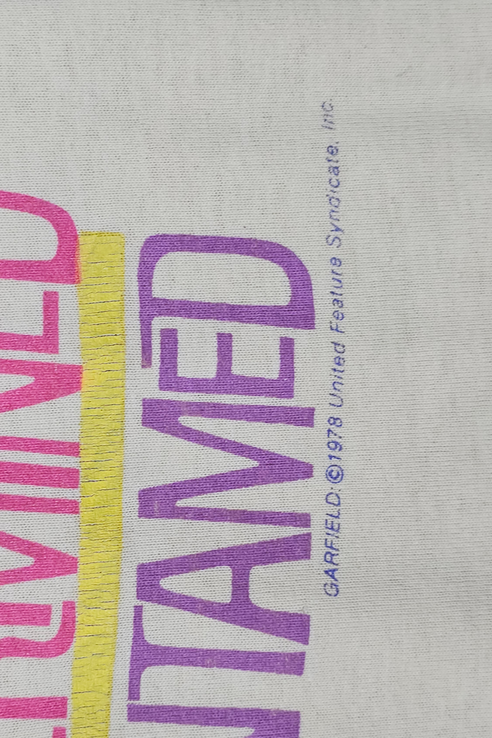 1978 Garfield “LEO – Creative / Determined / Untamed” Tee