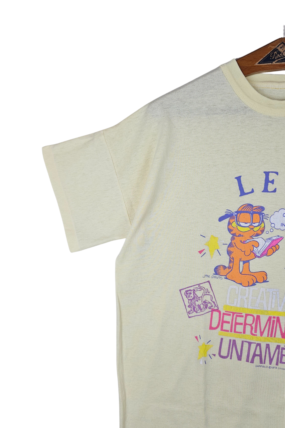 1978 Garfield “LEO – Creative / Determined / Untamed” Tee