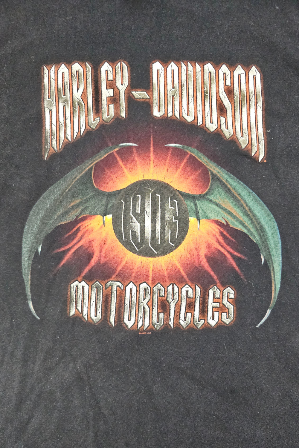 2005 Harley-Davidson “Solar Bat-Wing” Tee - Spain (USA-Made)