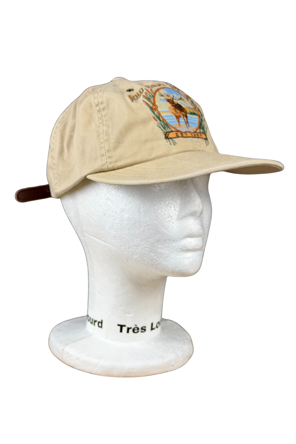 Polo RL “Elk / Sportsman” Embroidered Cap – 90s Taiwan Made