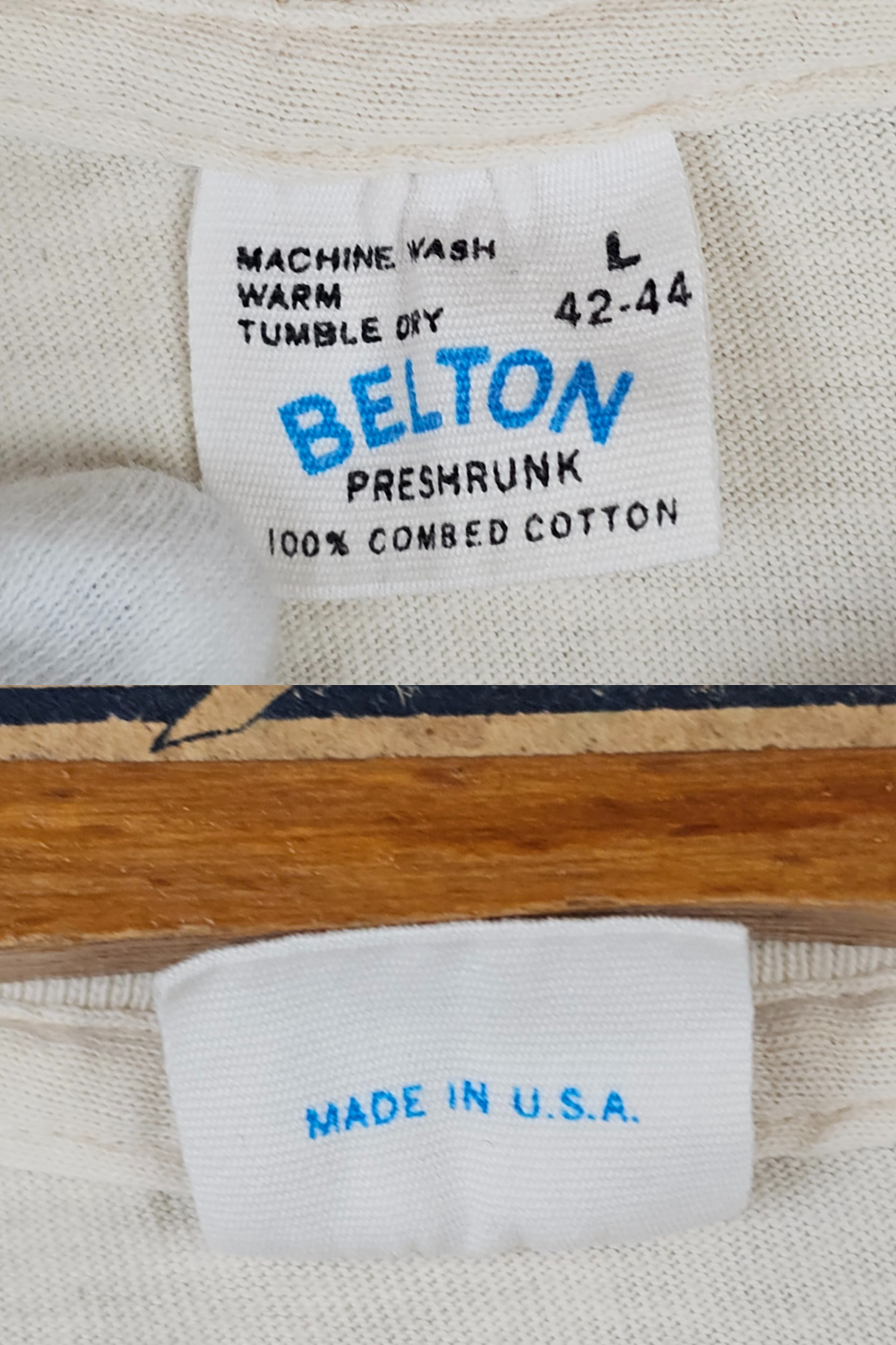 1978 Belton “Endangered Species – Timber Wolf ” Tee